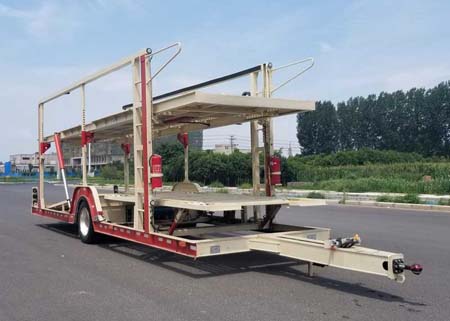 骏彤牌12米5.7吨1轴中置轴车辆运输挂车(JTM9100TCL)