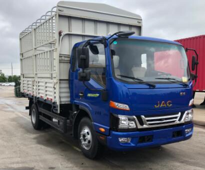 江淮牌HFC5048CCYP51K1C7S倉(cāng)柵式運(yùn)輸車公告圖片