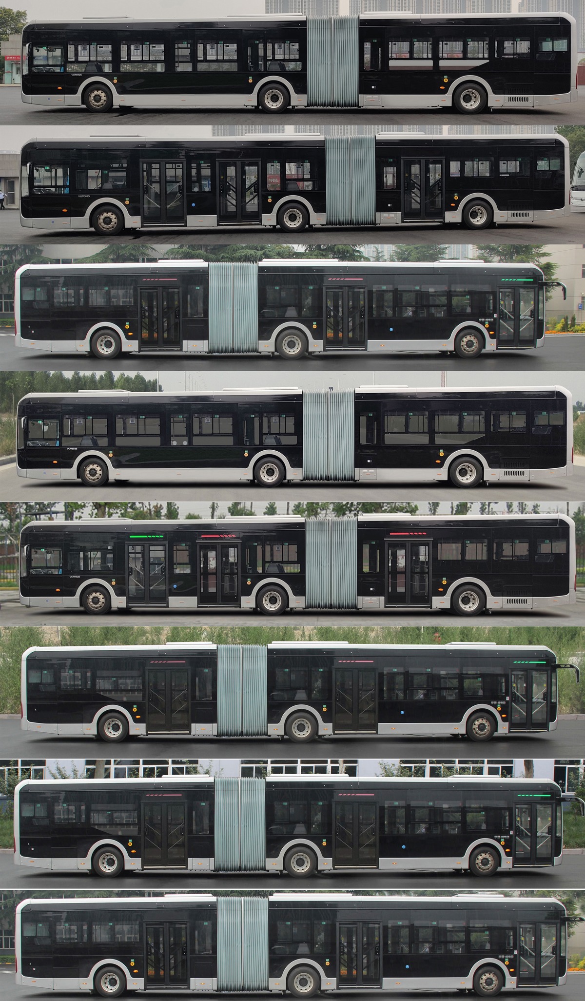 宇通牌ZK6186BEVG1纯电动低地板铰接城市客车公告图片