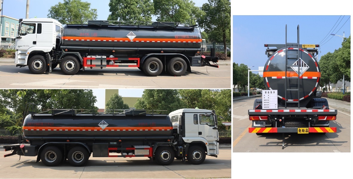 中汽力威牌HLW5320GZWS6雜項(xiàng)危險(xiǎn)物品罐式運(yùn)輸車(chē)公告圖片