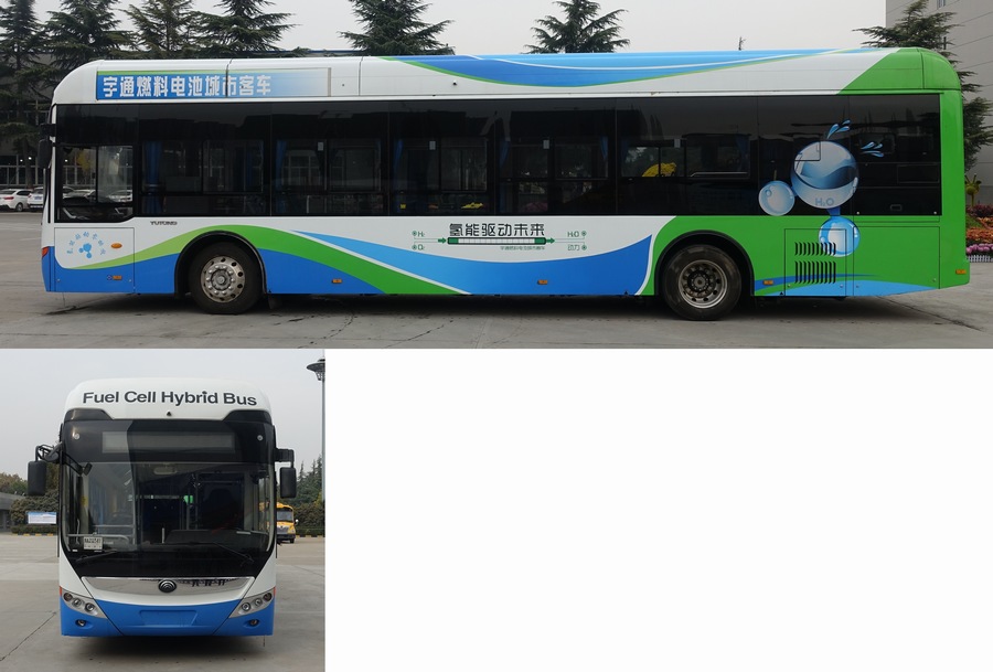 宇通牌ZK6125FCEVG12燃料电池低入口城市客车公告图片