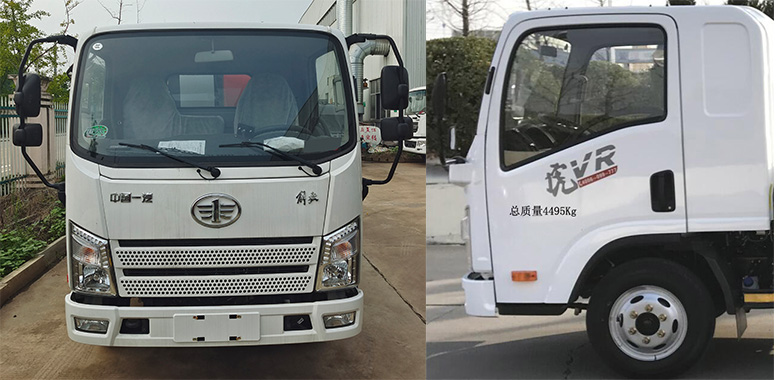 凱力風牌KLF5040ZZZC6自裝卸式垃圾車公告圖片