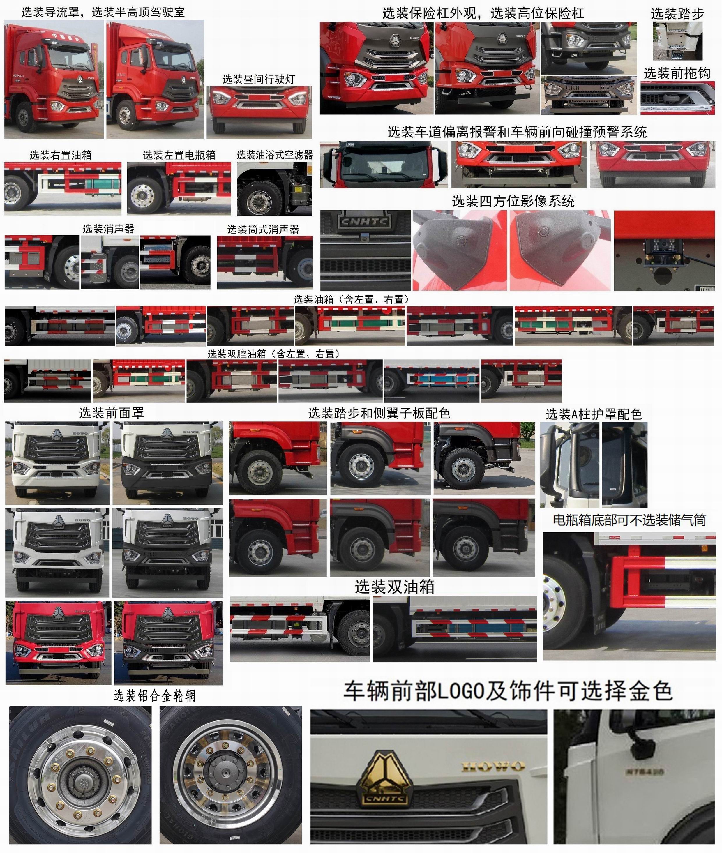 豪沃牌ZZ5187XXYK601JF1廂式運輸車公告圖片