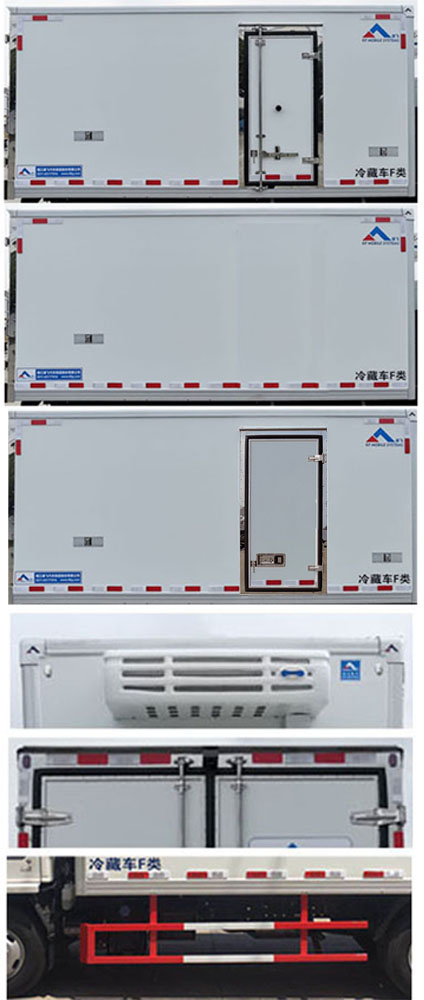 康飛牌KFT5041XLC6D冷藏車公告圖片