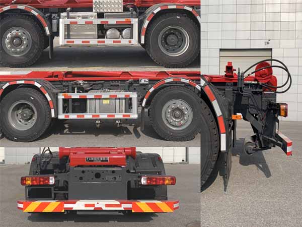 馳遠(yuǎn)牌BSP5310ZXX車廂可卸式垃圾車公告圖片