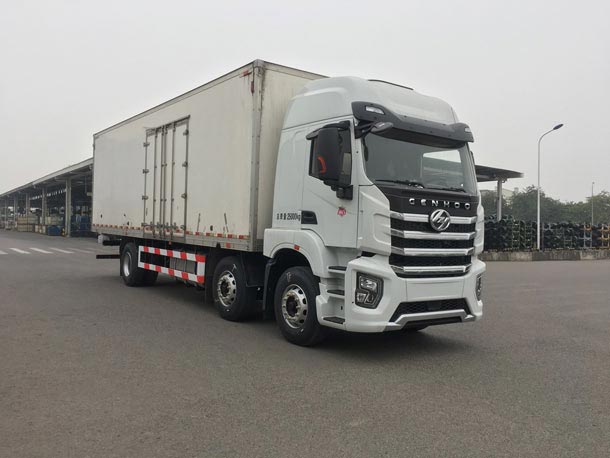 紅巖牌CQ5257XXYEV09523廂式運(yùn)輸車公告圖片