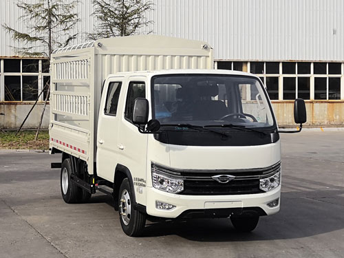 福田牌BJ5045CCY8ABA-21倉柵式運輸車公告圖片