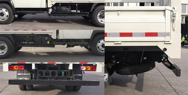 福田牌BJ5045CCY8ABA-21倉柵式運輸車公告圖片