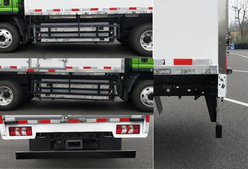 陜汽牌SX5041XLCBEV331G純電動冷藏車公告圖片