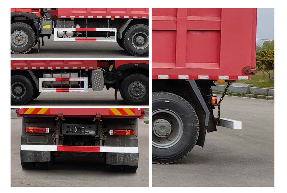 豪沃牌ZZ5257ZLJW494HF1自卸式垃圾車公告圖片