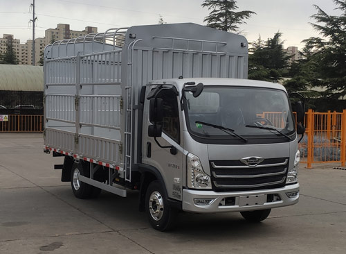 福田牌BJ5046CCY9JBA-05倉(cāng)柵式運(yùn)輸車公告圖片