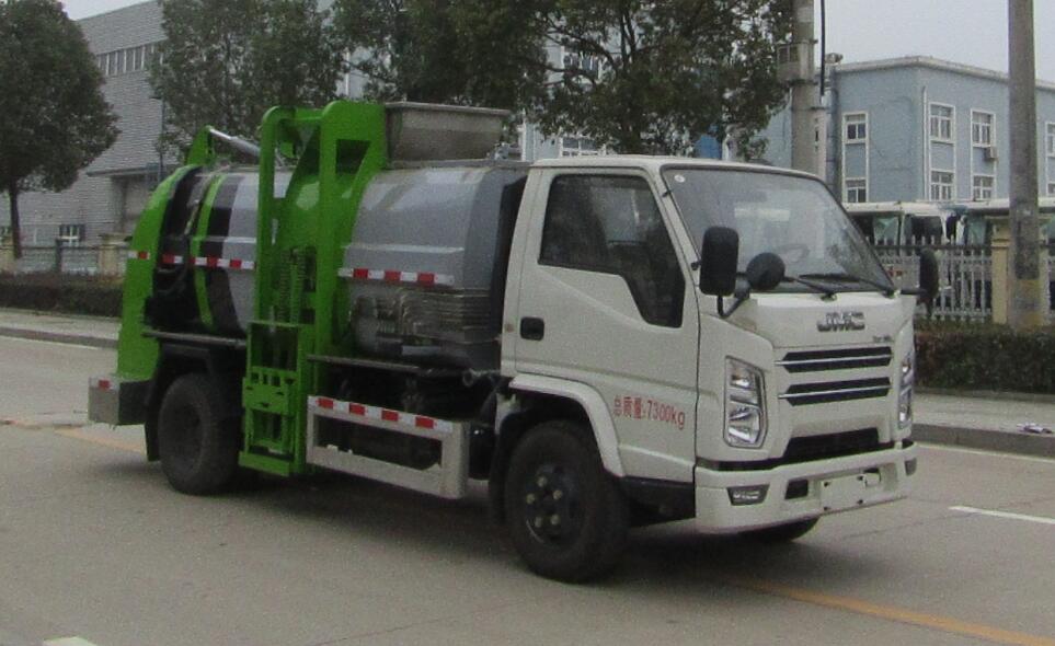 中汽力威牌HLW5070TCA6JX餐厨垃圾车