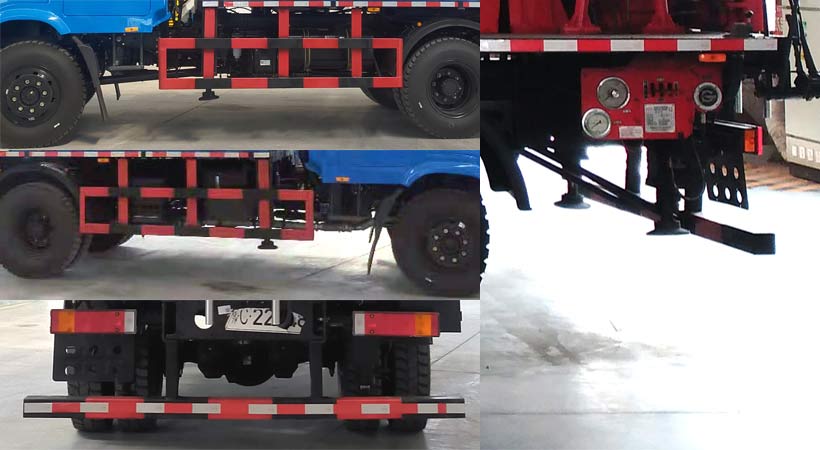 張?zhí)脚芞T5091TZJDPPHDQ鉆機(jī)車(chē)公告圖片