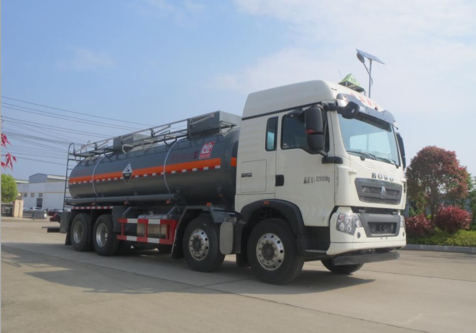 醒狮牌SLS5327GFWZ6腐蚀性物品罐式运输车公告图片