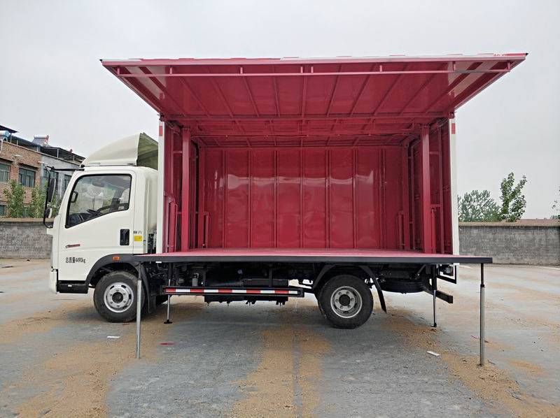 豪沃牌ZZ5047XWTG3315F145舞臺車公告圖片