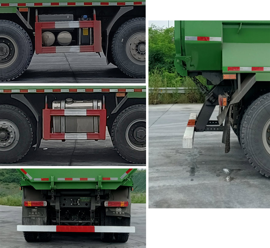 豪沃牌ZZ5317ZLJV2567F1自卸式垃圾車(chē)公告圖片