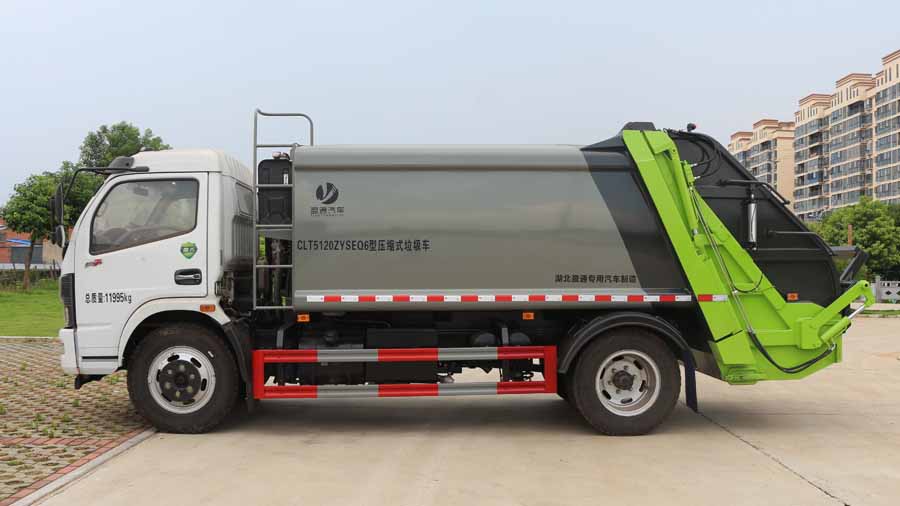 縱昂牌CLT5120ZYSEQ6壓縮式垃圾車公告圖片