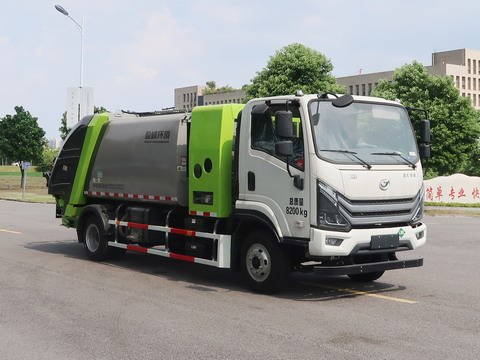 中联牌ZBH5081ZYSDNE6NG压缩式垃圾车公告图片