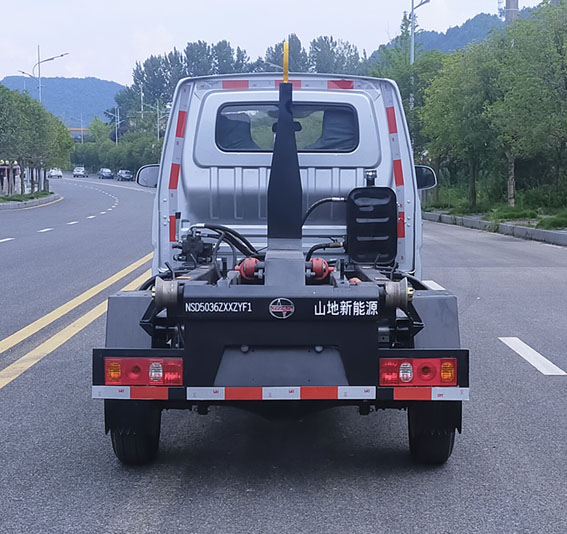 山地牌NSD5036ZXXZYF1車廂可卸式垃圾車公告圖片