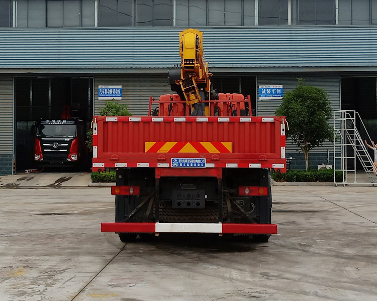 程力威牌CLW5315JSQ6SZ随车起重运输车公告图片