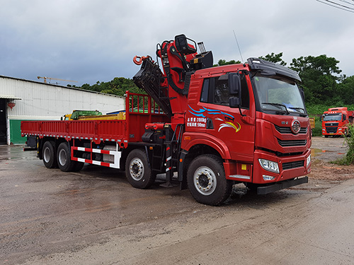 昱明威牌YMW5313JSQJ6隨車起重運輸車公告圖片