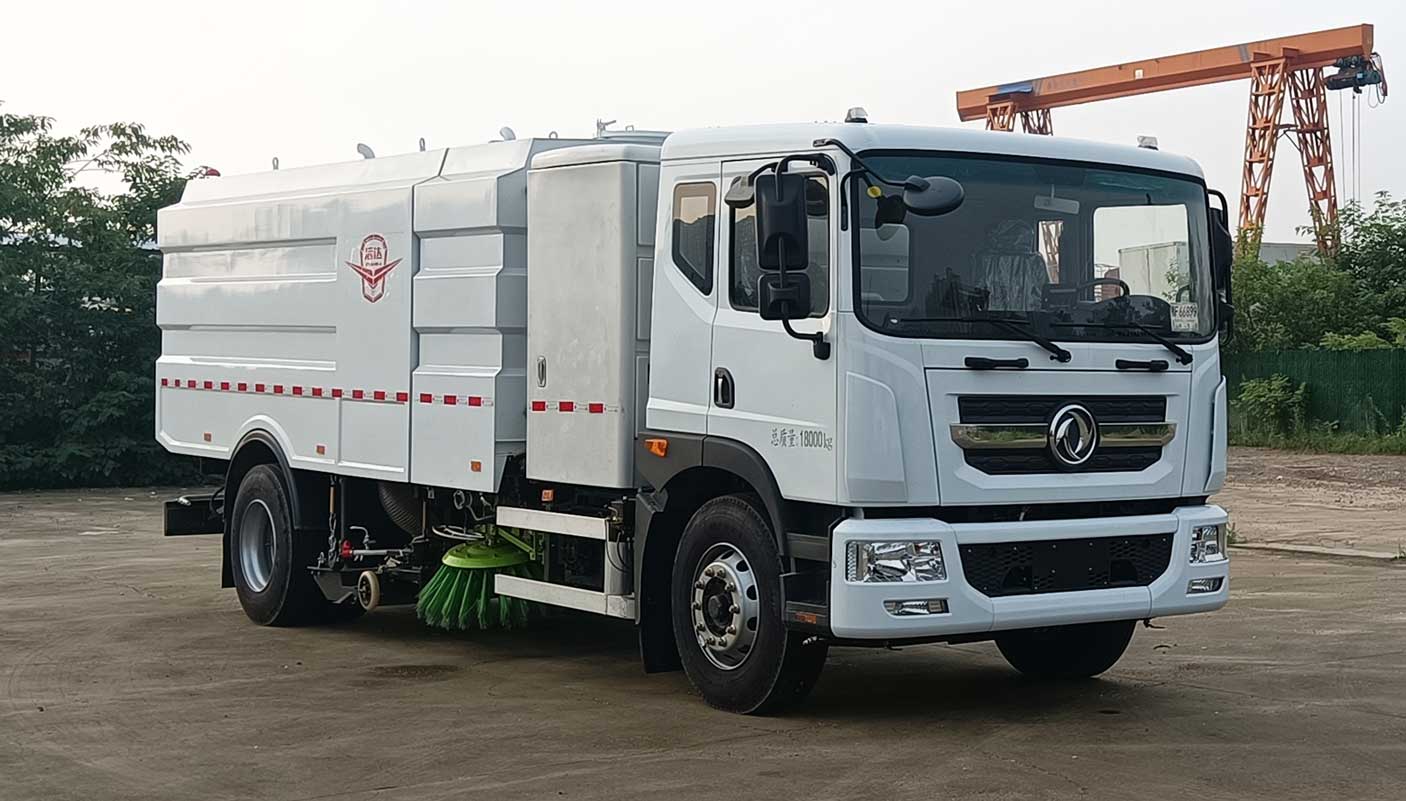 远达牌SCZ5180TXSBEV纯电动洗扫车公告图片