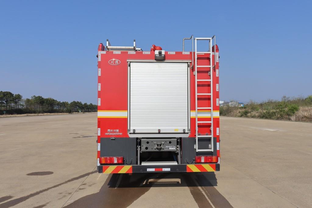 川消牌SXF5382GXFAP180壓縮空氣泡沫消防車公告圖片