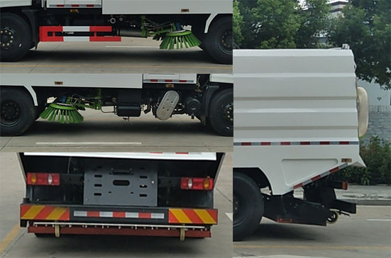 龍星匯牌HLV5180TXCD6吸塵車公告圖片