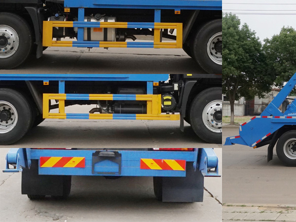 炎帝牌SZD5188ZBSBJ6擺臂式垃圾車公告圖片
