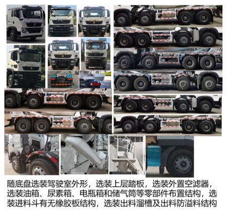 建友牌SDX5310GJBFZ混凝土攪拌運(yùn)輸車公告圖片