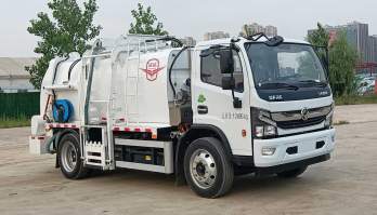 远达牌SCZ5120TCABEV纯电动餐厨垃圾车