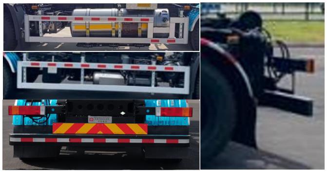 中國(guó)中車(chē)牌TEG5180ZXX6DFNG1車(chē)廂可卸式垃圾車(chē)公告圖片