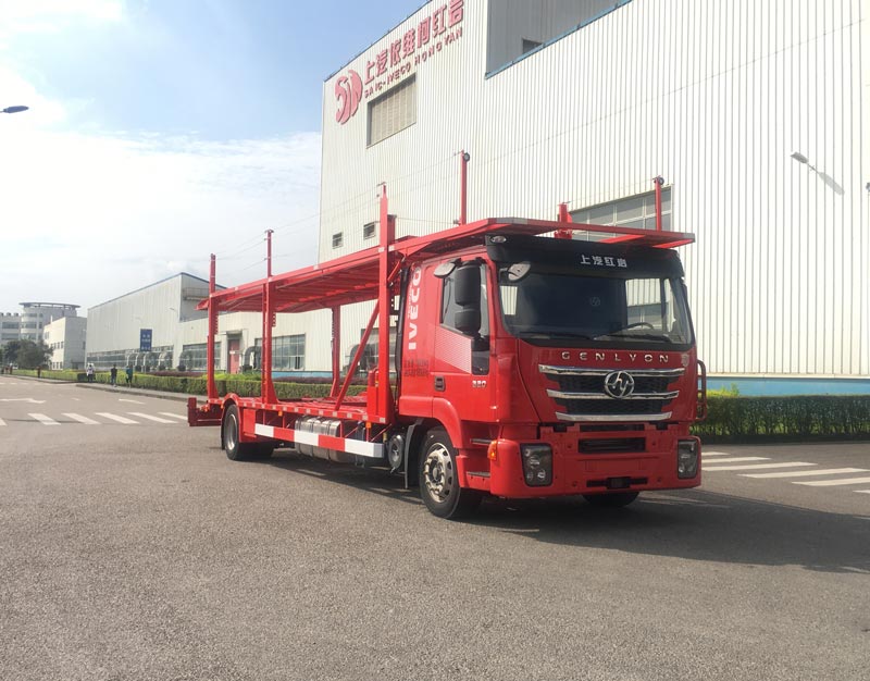 紅巖牌CQ5187TCLHV09711車輛運(yùn)輸車公告圖片