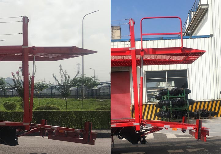 紅巖牌CQ5187TCLHV09711車輛運(yùn)輸車公告圖片