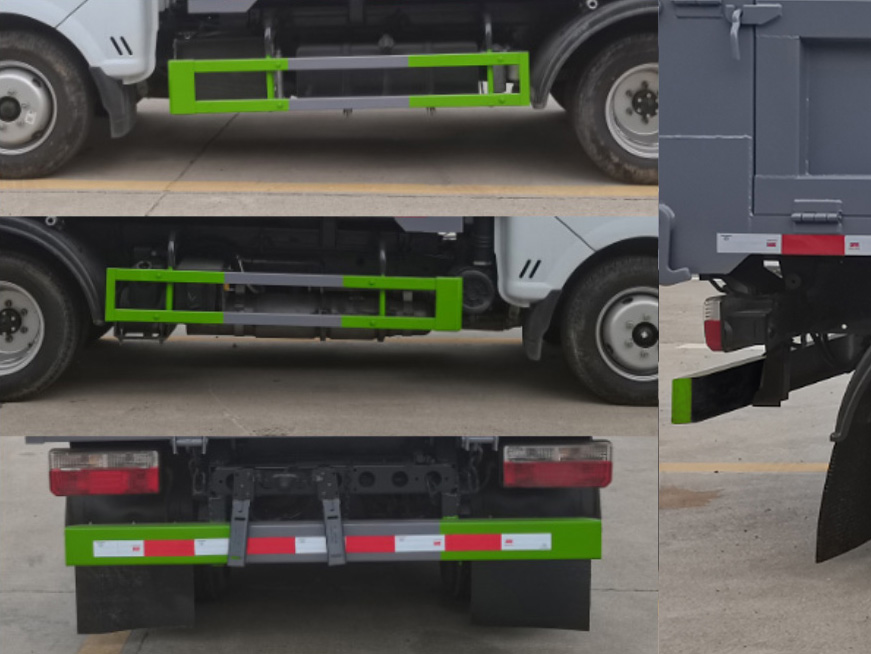 旺龍威牌WLW5045ZLJE自卸式垃圾車公告圖片