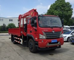 湘昌牌KUN5161JSQFK7随车起重运输车
