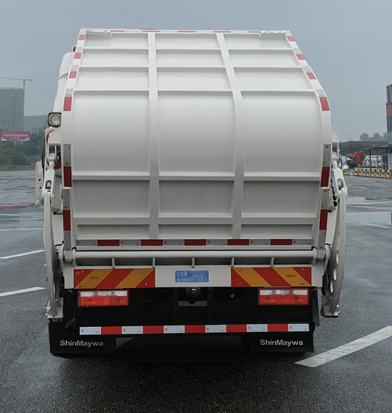 山花牌JHA5183ZYSEQA6壓縮式垃圾車公告圖片