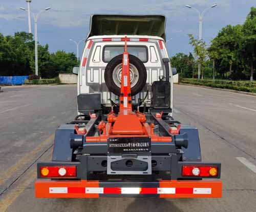 日途牌HTY5035ZXXE6車廂可卸式垃圾車公告圖片