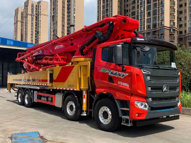 三一牌SYM5465THBFS混凝土泵車公告圖片