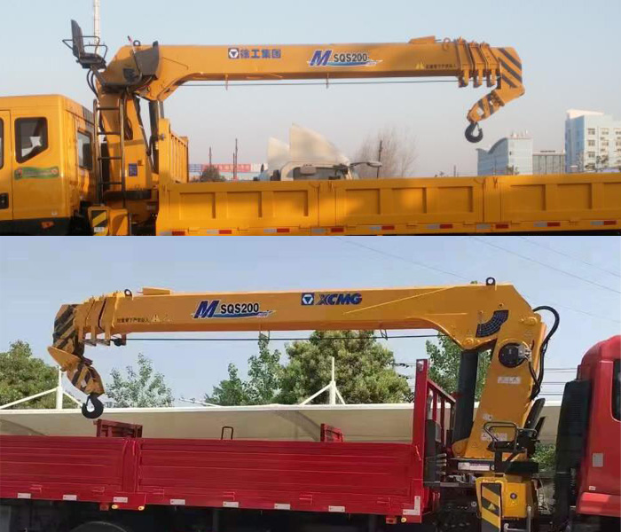 程力威牌CLW5188JSQ6SZ隨車起重運輸車公告圖片