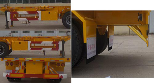 华劲牌LHS9400TJZ集装箱运输半挂车公告图片