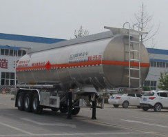 铝合金易燃液体罐式运输半挂车