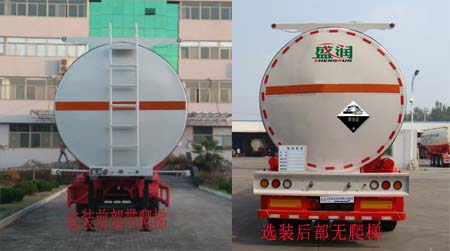 盛润牌SKW9403GFWT腐蚀性物品罐式运输半挂车公告图片
