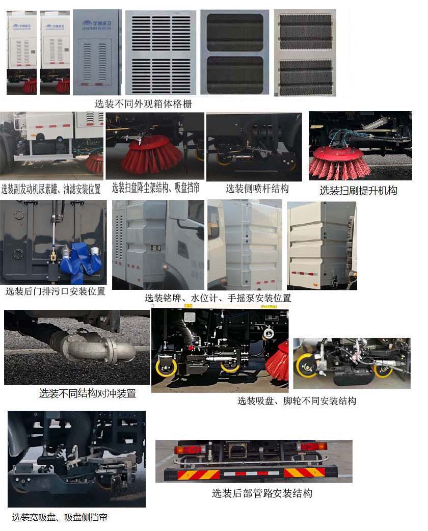 宇通牌YTZ5180TXS20D6洗掃車公告圖片