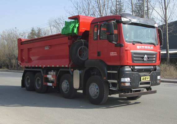 汕德卡牌ZZ5316ZLJN256MF1自卸式垃圾車公告圖片