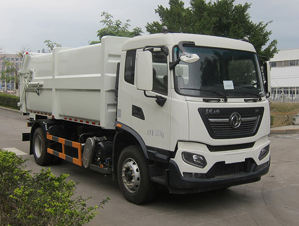 福龍馬牌FLM5180ZDJDF6壓縮式對(duì)接垃圾車公告圖片