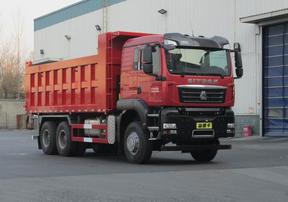 汕德卡牌ZZ5256ZLJN434MF1自卸式垃圾車公告圖片