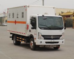 东风牌EQ5045XRQ5CDFACWXP易燃气体厢式运输车