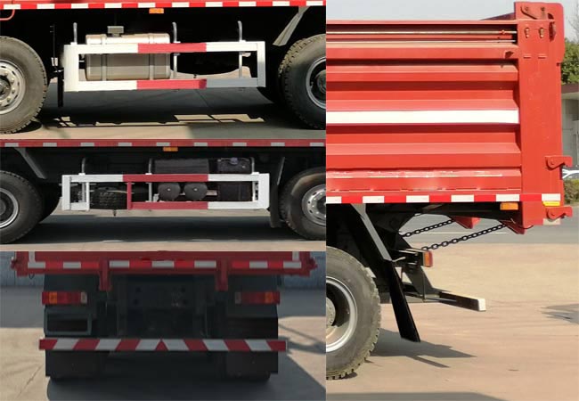 華威馳樂牌SGZ5311TZLZZ6W渣料運(yùn)輸車公告圖片