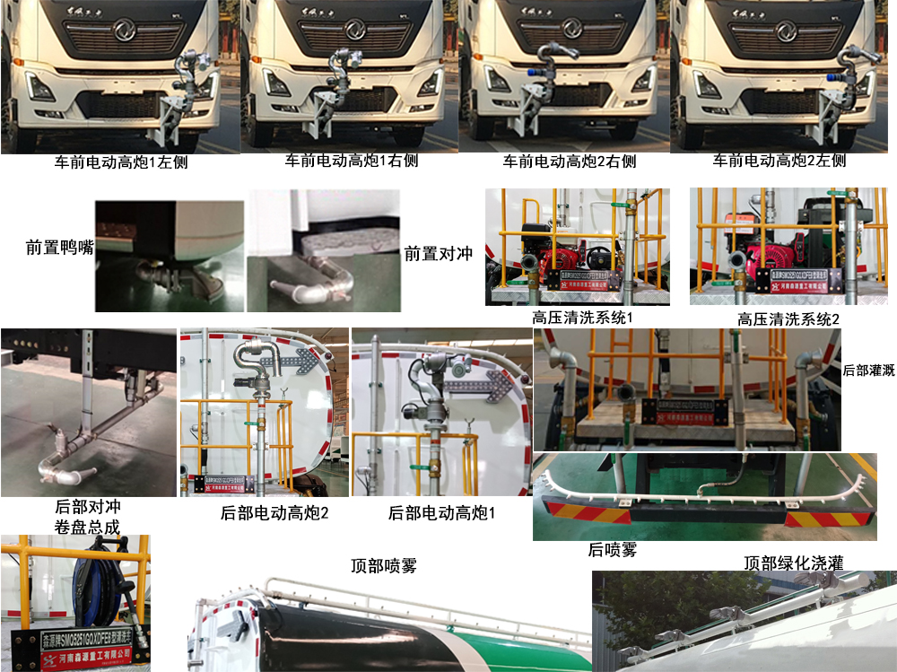 森源牌SMQ5251GQXDFE6清洗車公告圖片